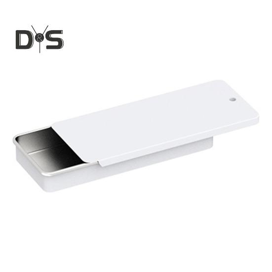 1/3 шт. металлический ящик для хранения гладкий край без заусенцев компактный дизайн портативный многоцелевой прямоугольный пустой мини металлический жестяной контейнер