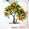 Elens Store 1Pc Artificial Fruit Orange Tree Bonsai Home Office Garden Desktop Party Decor AVE