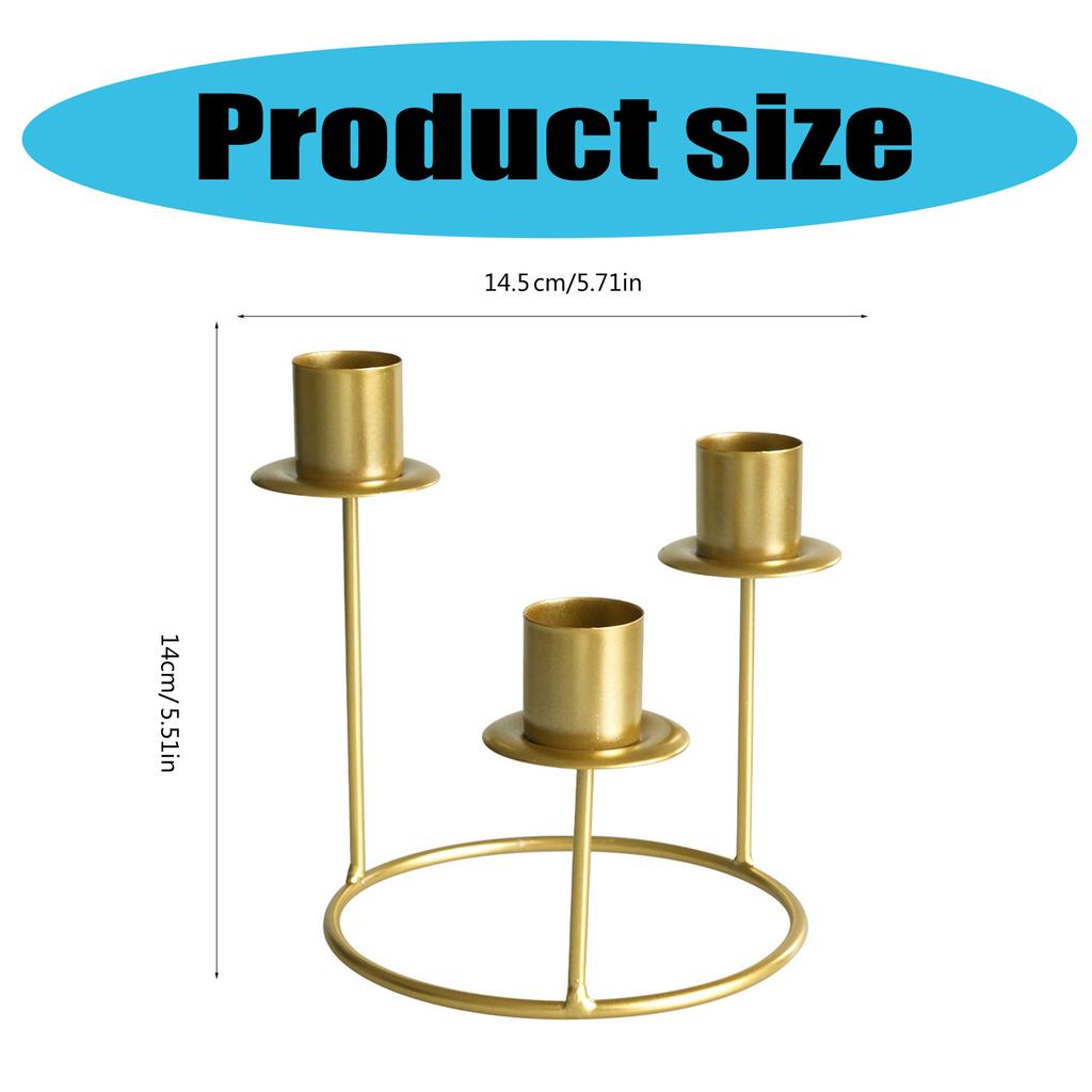 Скандинавский металлический подсвечник, подставка для свечи, украшения для дома, свадебные украшения для дома, подсвечник