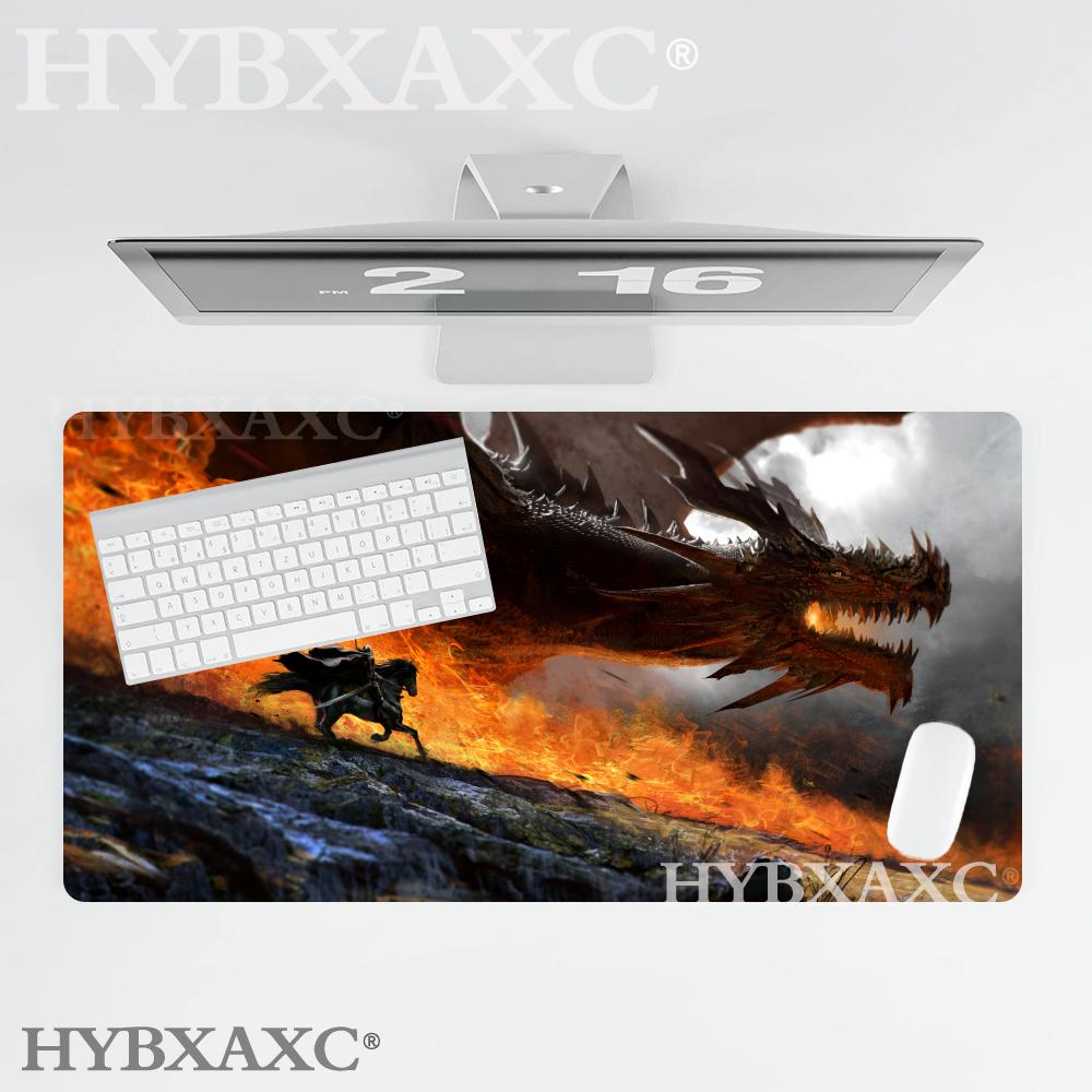HYBXAXC Fantasy Dragon Gaming Mouse Pad Durable Rubber AntiSlip Stable Smooth Table Mat for Computer Keyboard Home Office