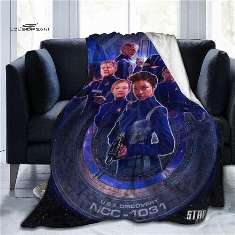 Плед Star Trek пледы и покрывала коврики плед-покрывало покрывало-плед стеганый плед фланелевый плед пледы для кроватей