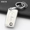 Модный умный чехол-брелок для ключа автомобиля For Peugeot 107 207 307 308 407 607 3008 5008 Citroen Xsara Picasso C5 C6 C8 Защитный брелок