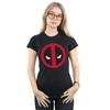 Marvel Womens/Ladies Deadpool Large Clean Logo Cotton T-Shirt