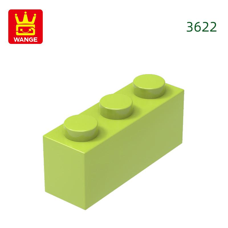 Нетоксичный 85 шт./лот 3622 1x3 точки Строительный блок Moc Классические аксессуары Совместим с Кирпич Детские игрушки Подарочная коробка