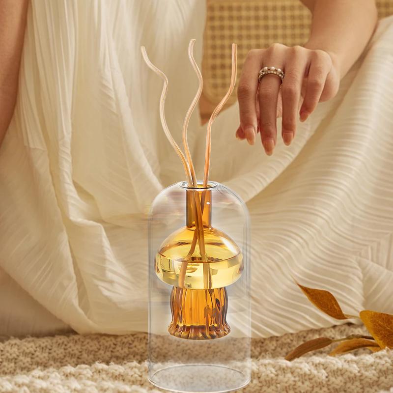 1 шт. Медуза ароматерапевтическая бутылка стеклянный контейнер гидропонная ваза для цветов украшение для дома орнамент 5 цветов