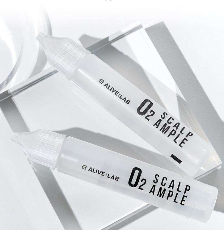 Alive:Lab O2 Scalp Ampoule – Intensive Scalp Care Treatment 25ml × 2