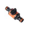 2PCS Garden Hose Shut Off Valve, Pipe Connector Coupler for Watering Irrigation System, Water Stop Repair Fitting