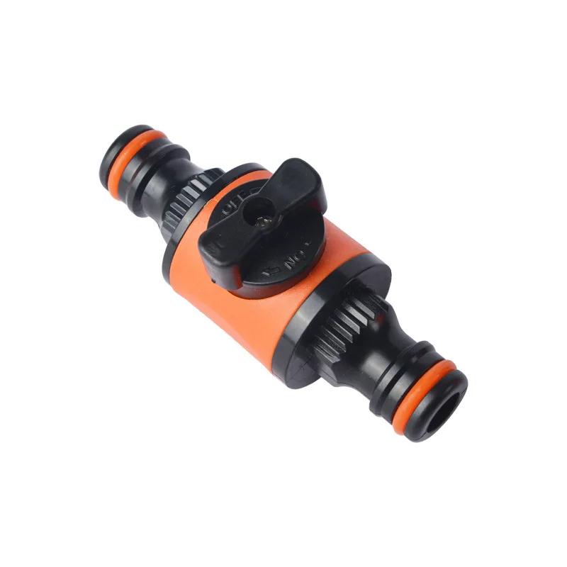 2PCS Garden Hose Shut Off Valve, Pipe Connector Coupler for Watering Irrigation System, Water Stop Repair Fitting