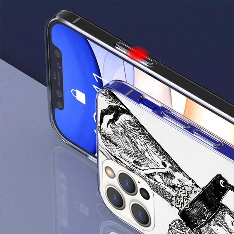 Vinland Saga Phone Case For Apple iPhone 17 Air 16 15 Plus 14 + 13 Mini 12 11 Pro Max 7 8 SE 16Max Soft Shell Cover Coque 17 Air