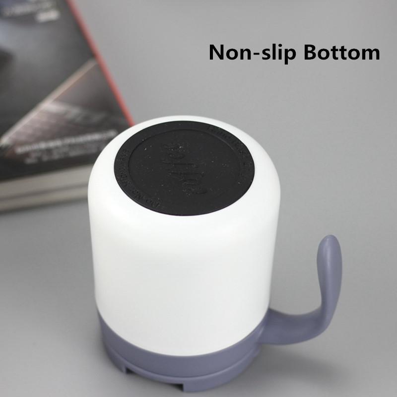 Stainless Steel Vacuum Insulated Coffee Mug 350/500ml Thermos Water Tumbler with Handle Lid - Thermal Tea Cup for Hot And Cold B