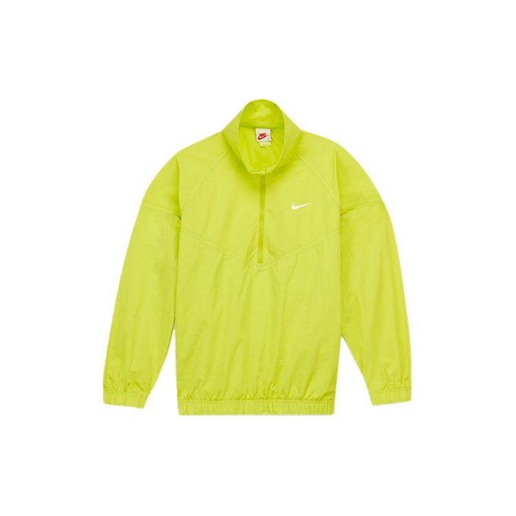 Nike Верхняя одежда унисекс X Stussy Windrunner Bright Cactus, зеленая CT4310-308