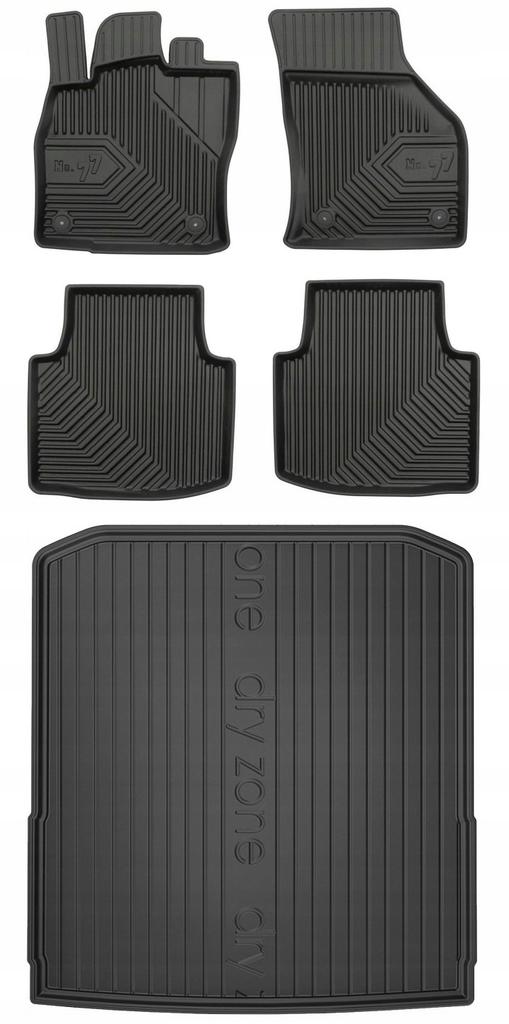 Set 77 Floor Mats And Mat Skoda Superb 3 Kombi 2015-2023
