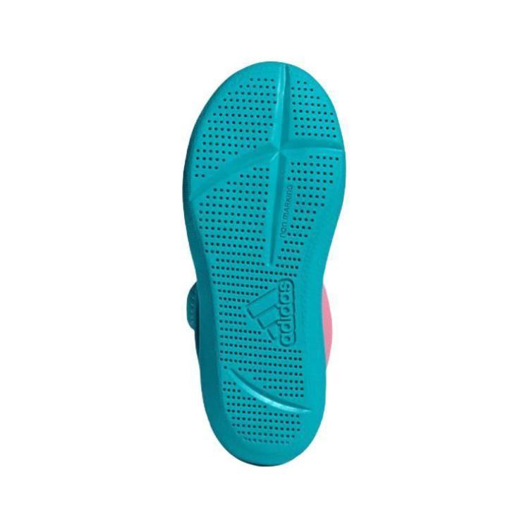 adidas Сандалии для детей Altaventure из синтетической кожи, нескользящие, розово-голубые, для детей от 3 до 7 лет, BY2237