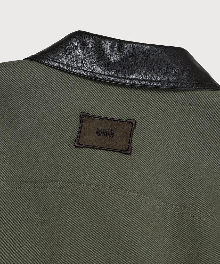 Musee Fallet Oversize Work Jacket_Khaki