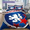 Rangers FC Pattern Bedding Home Decoration Birthday Gift ( 1 duvet cover + 2 pillowcase, without core),fan merchandise.