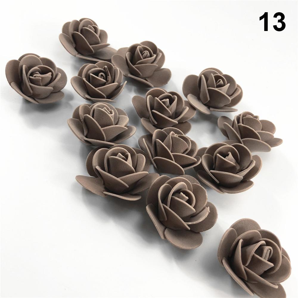 День святого Валентина Рождество Свадебное украшение Искусственные цветы Товары для вечеринок Пена Роза Цветок