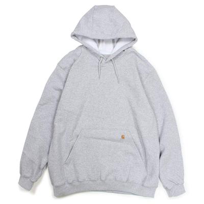 Толстовка с капюшоном Pullover MIDWEIGHT HOODED SWEATSHIRT K121 Серый S [Carhartt] [Б/у]