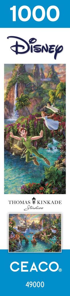 Ceaco - Thomas Kinkade - Disney - Peter Pan's Neverland - 1000 Piece Jigsaw Puzzle