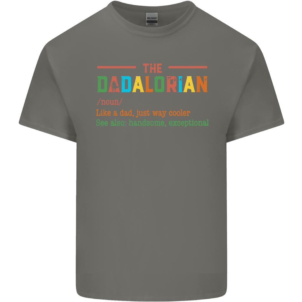 Dadalorian Funny Fathers Day Dad Daddy Unisexs Light Cotton TShirt