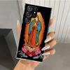 Virgin De Guadalupe Virgen Mary Phone Case for Samsung Galaxy S26 S24 S23 Ultra S25 Edge S22 S21 Plus S20 FE + Soft Print Shell