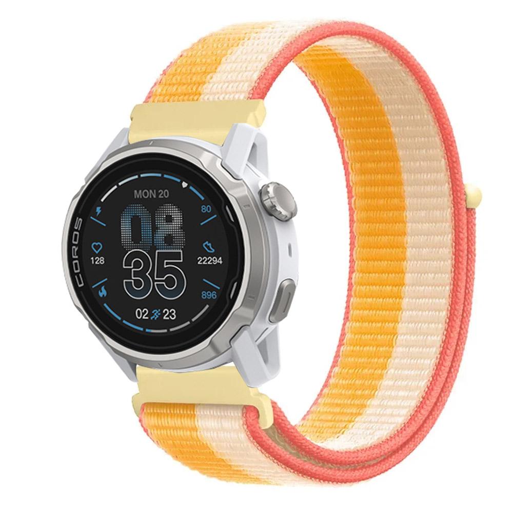20mm 22mm Nylon Loop Strap for COROS APEX 4 42mm/PACE Pro/CMF Watch 3 Pro Smartwatch Breathable Band for Suunto Vertical/Race 2