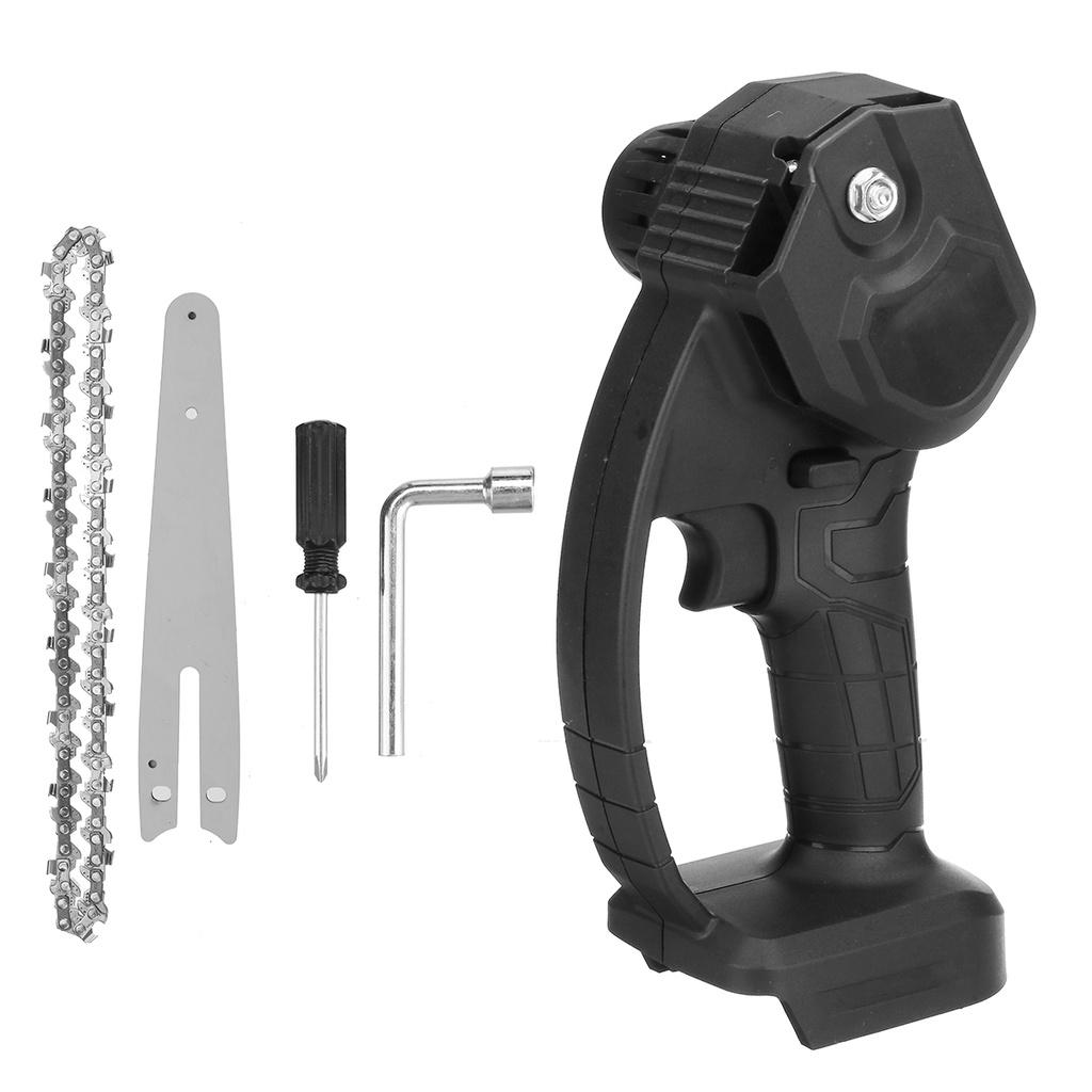 6-дюймовый одноручный садовый электроинструмент 3000 Вт, мини-электрическая цепная пила 98VF/68VF с 2 шт. аккумуляторной бензопилой для обрезки дерева