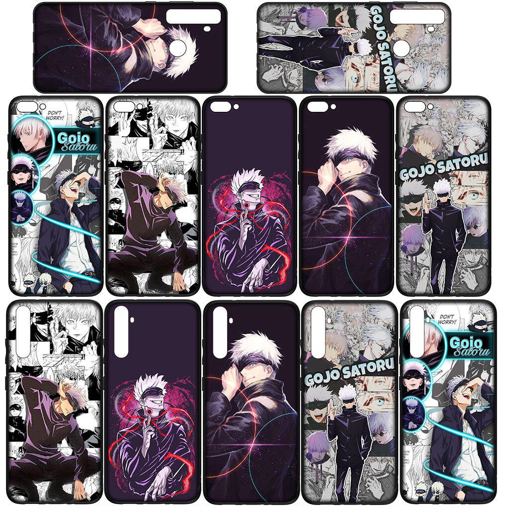for iPhone 17 15 Xiaomi Poco F7 F8 X7 X6 C85 C75 C71 M8 Redmi Note 14 13 12 11 Pro Max 14C 13C 15C A3 A4 Phone Case Comics Jujutsu Kaisen Gojo Satoru