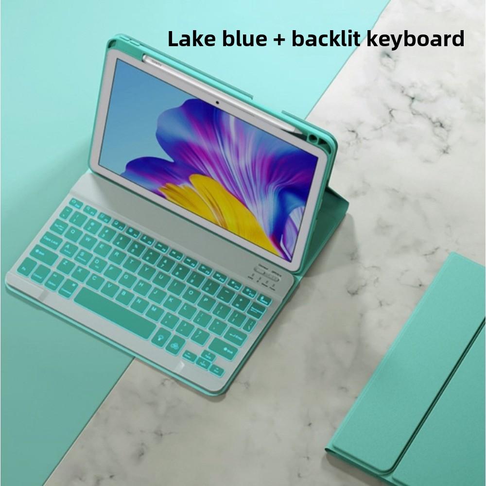 For Huawei MatePad 11 2023 Pro 11 Air 11 5S Leather Keyboard Case Bluetooth Keyboard Cover with Pencil Slot