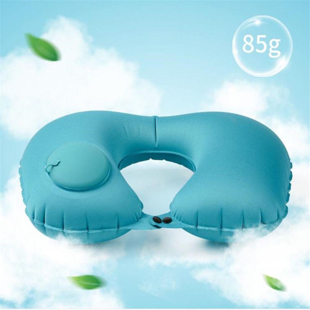 Portable Automatic Inflatable U-Shape Cervical Vertebr Pillow Neck Pillow Travel Pillows