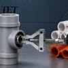 Экстрактор для труб 1/2, 3/4 и 1 дюйма Инструмент для сломанных труб Трубы, Универсальный набор для ремонта воды Съемник поврежденной резьбы, Шестигранный хвостовик Ударные дрели Ручной
