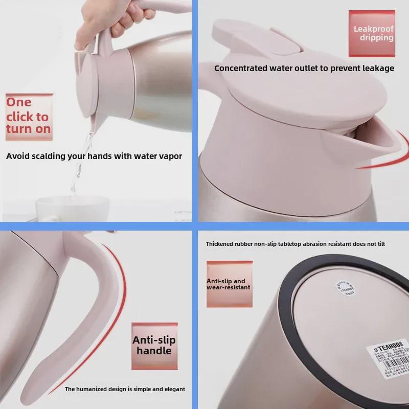 Термос-чайник и кофейник из нержавеющей стали Qihu 2000 мл