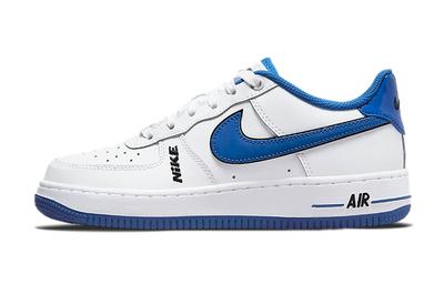 Nike Air Force 1 Low LV8 Белый Королевский Синий GS DO3809-100