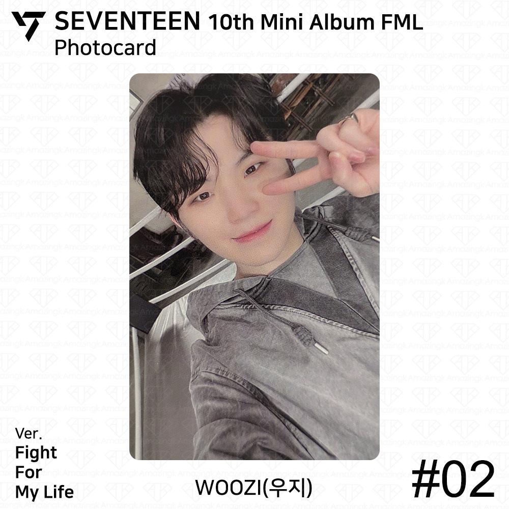 Seventeen 10-й мини-альбом FML Официальная фотокарточка K-POP KPOP Мингю Вону Хоши