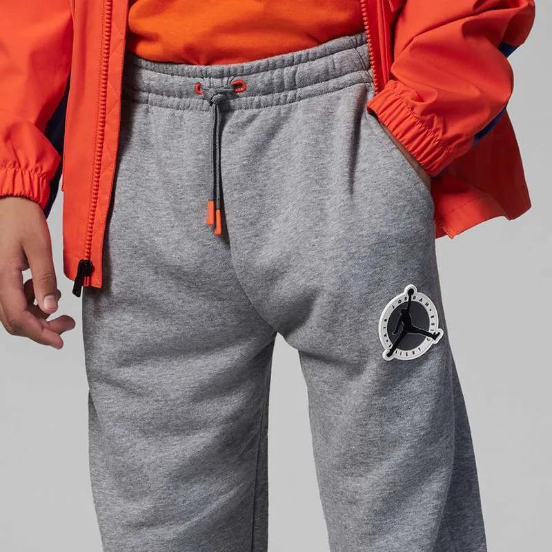 Jordan Knitted Sweatpants Carbon Gray Kids' (Unisex) Knitted Sweatpants FN6491 091