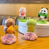 Capybara Car Ornament Panda Car Interior Accessory Creative Dashboard Decoration  Desktop