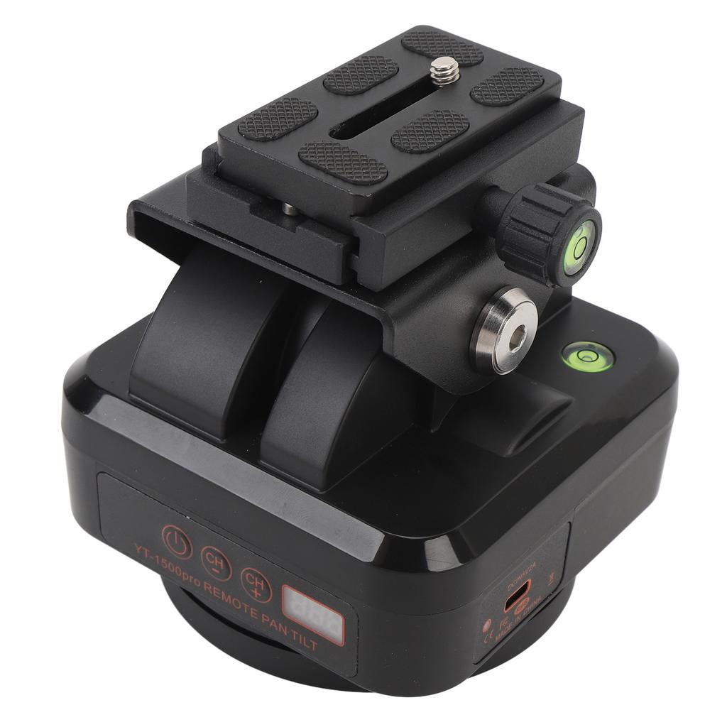 YT 1500pro Головка с дистанционным управлением, панорамная головка с моторизованным вращением на 360 градусов для смартфонов, зеркальных камер