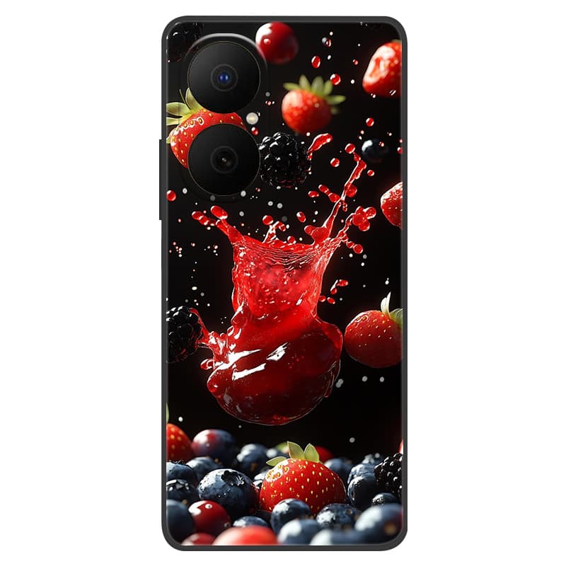 Чехол-бампер для Huawei Nova Y73, задняя крышка из ТПУ для Huawei Enjoy 80 NovaY73, мягкий силиконовый противоударный чехол-бампер, черный