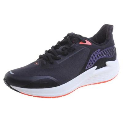 Li Ning Нескользящие, износостойкие, дышащие низкие беговые кроссовки женские черные ARMR018-1