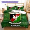 Glentoran History Bedding Quilt Set Quilt Cover Pillowcase Home Decoration Birthday Gift (1 * duvet cover + 2 * pillowcase, without core)