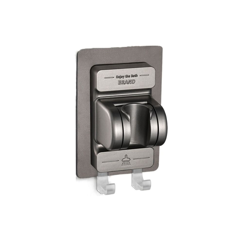 С крючками Держатель для душевой лейки Регулируемый распылитель Фиксированное основание Аксессуары для ванной комнаты