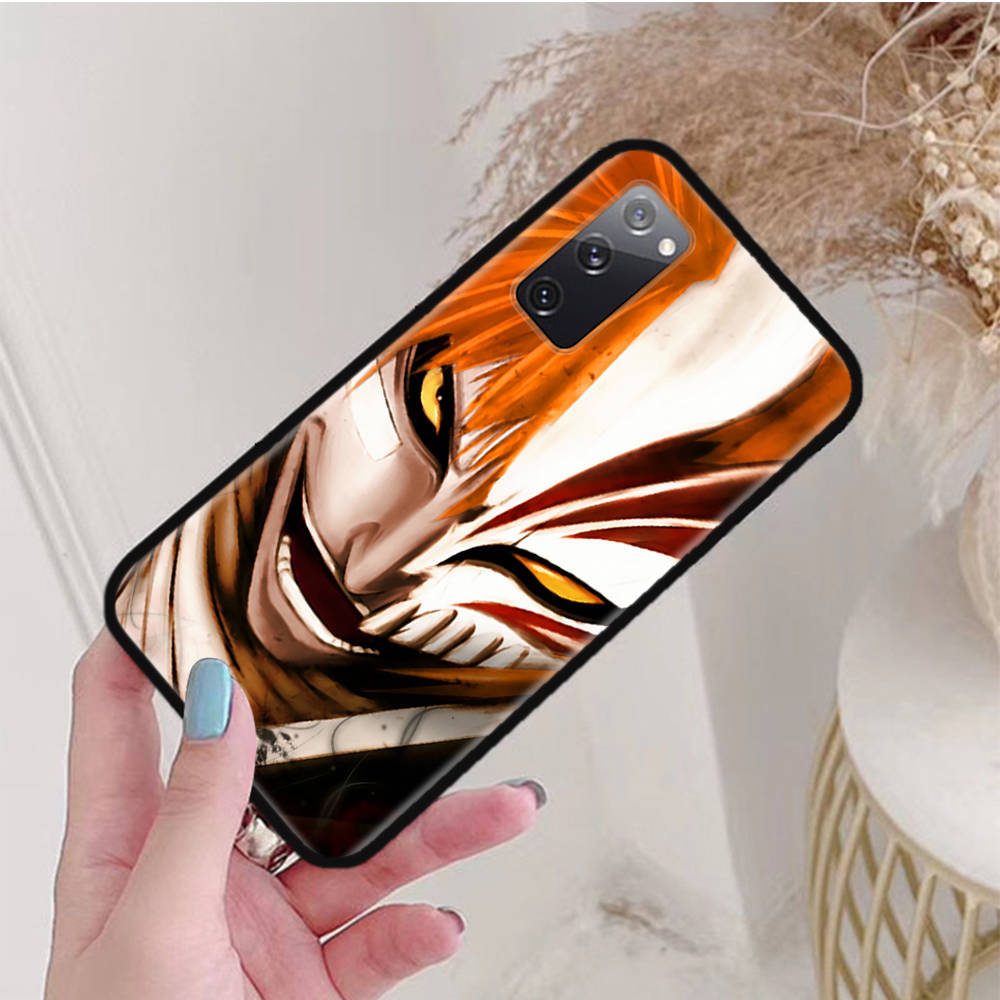 Черный чехол для OPPO Reno 8 6 5 4 Pro Plus Find X3 A17 A3 A31 A38 A40 A53 A54 A55 A74 A76 A78 A77 A80 A94 A95 A96 Lite W-61 Echigo BLEACH