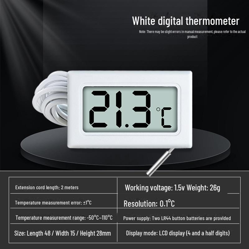 Высокоточный светодиодный аквариумный термометр для аквариумов