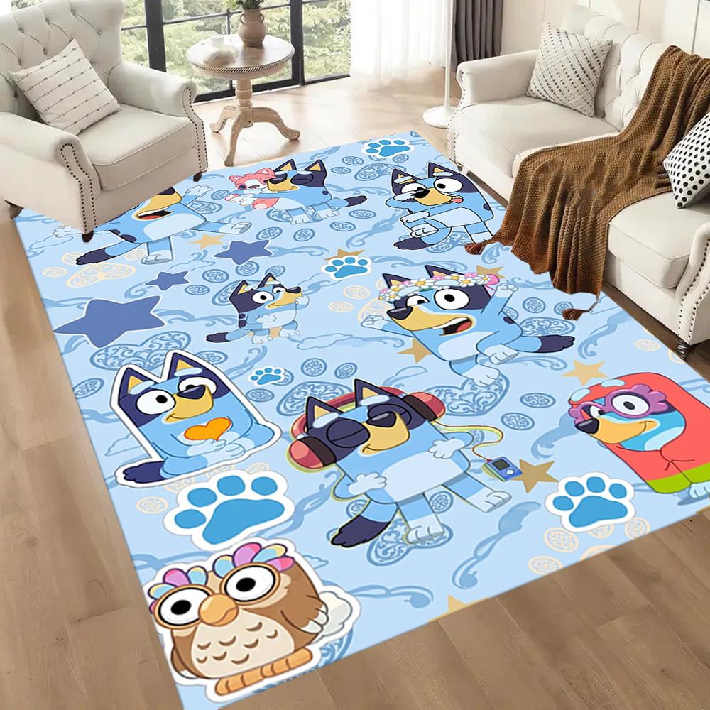 Bluey 21 Floor Mat Design for Dining Room Balcony Outdoor Kitchen Anti-slip Rug Office home decor Gift for Festivals