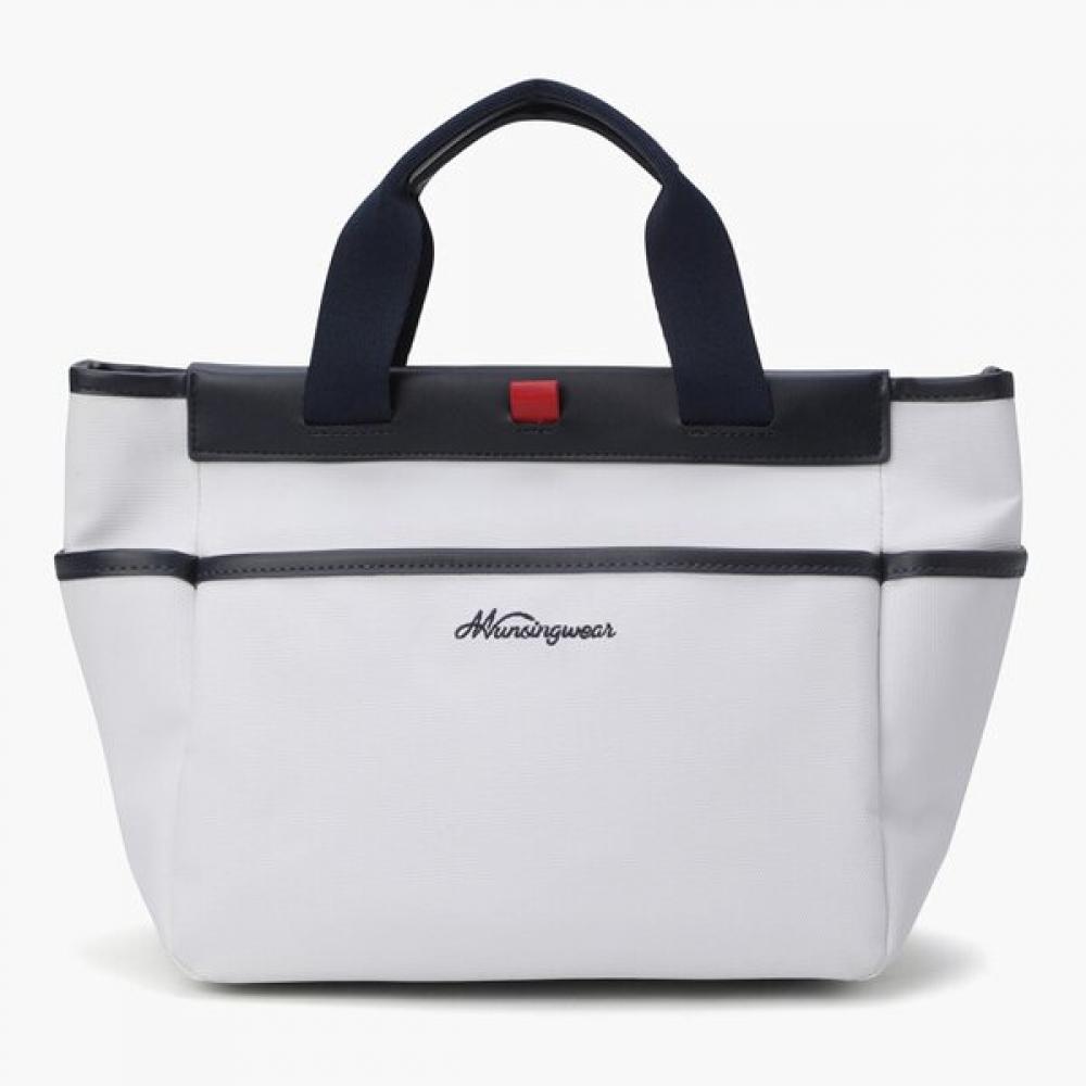 Munsingwear Women Magnetic Cart Bag White Penguin Mq122lbg13