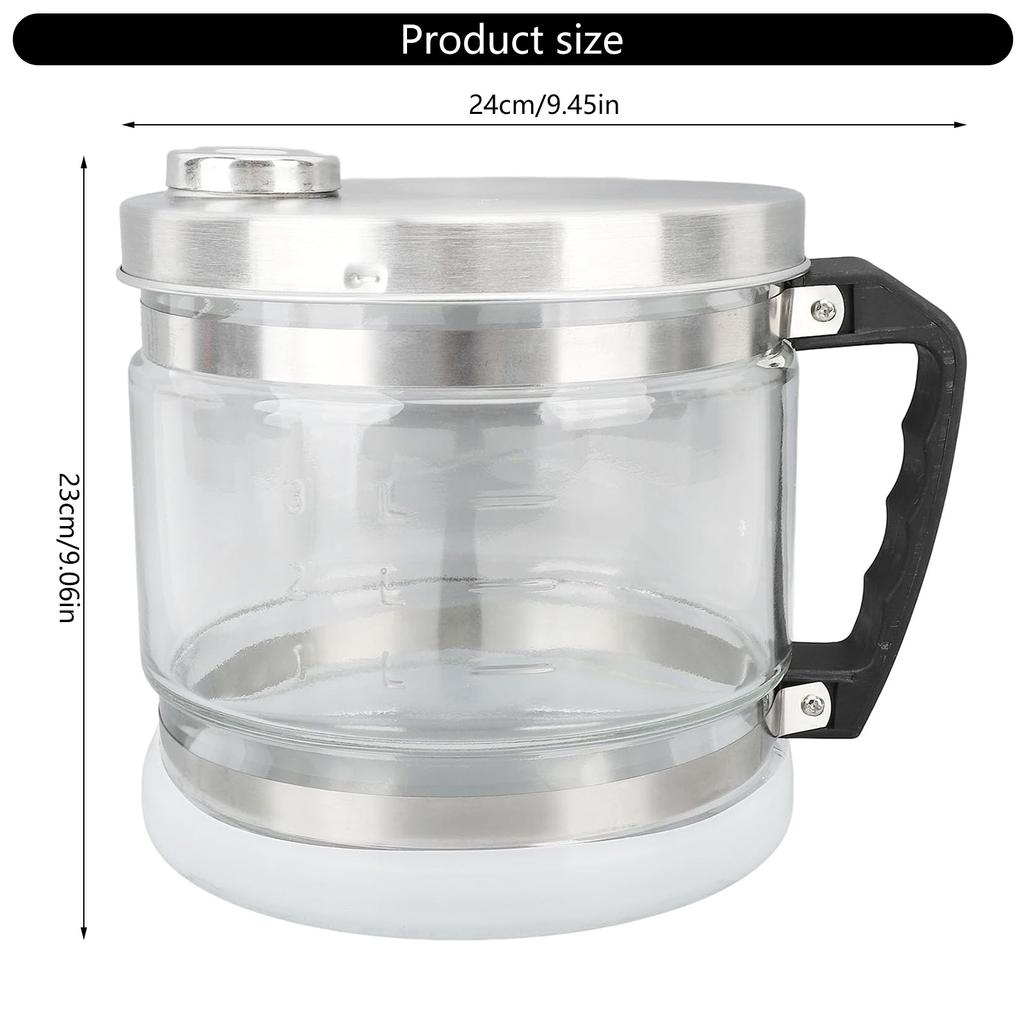 4L Distilled Water Collector Container For Kitchen Countertop Distillers Transparent Design Glass Collection Bottle