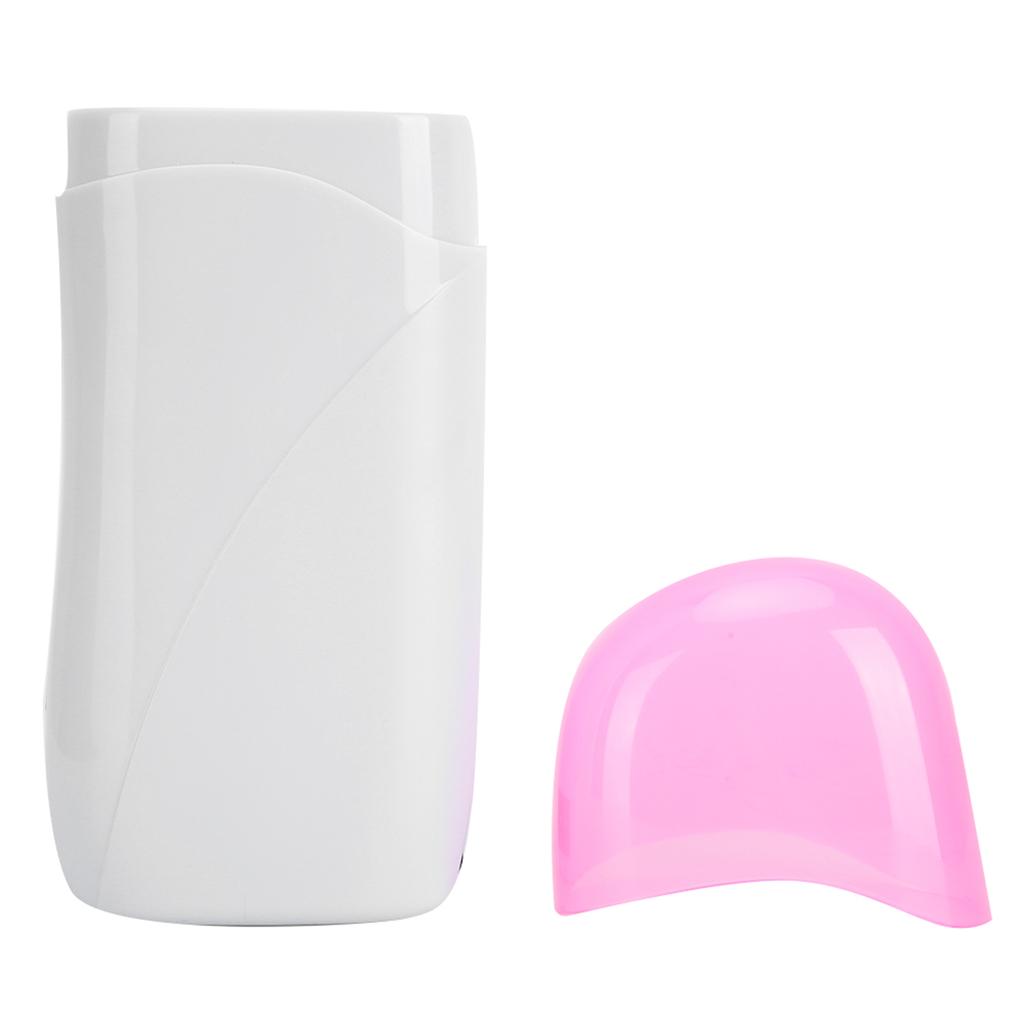 Портативный электрический депилятор нагреватель воска для удаления волос на руках и ногах эпилятор розовый белый