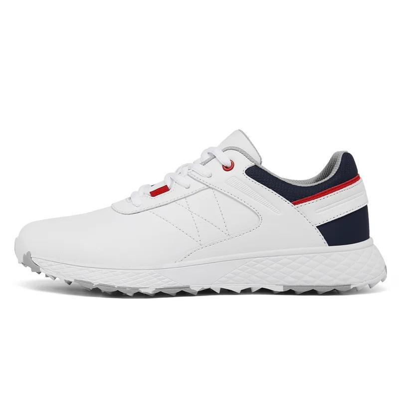Новые кроссовки для гольфа для мужчин и женщин, кроссовки для гольфа без шипов, легкая обувь для ходьбы