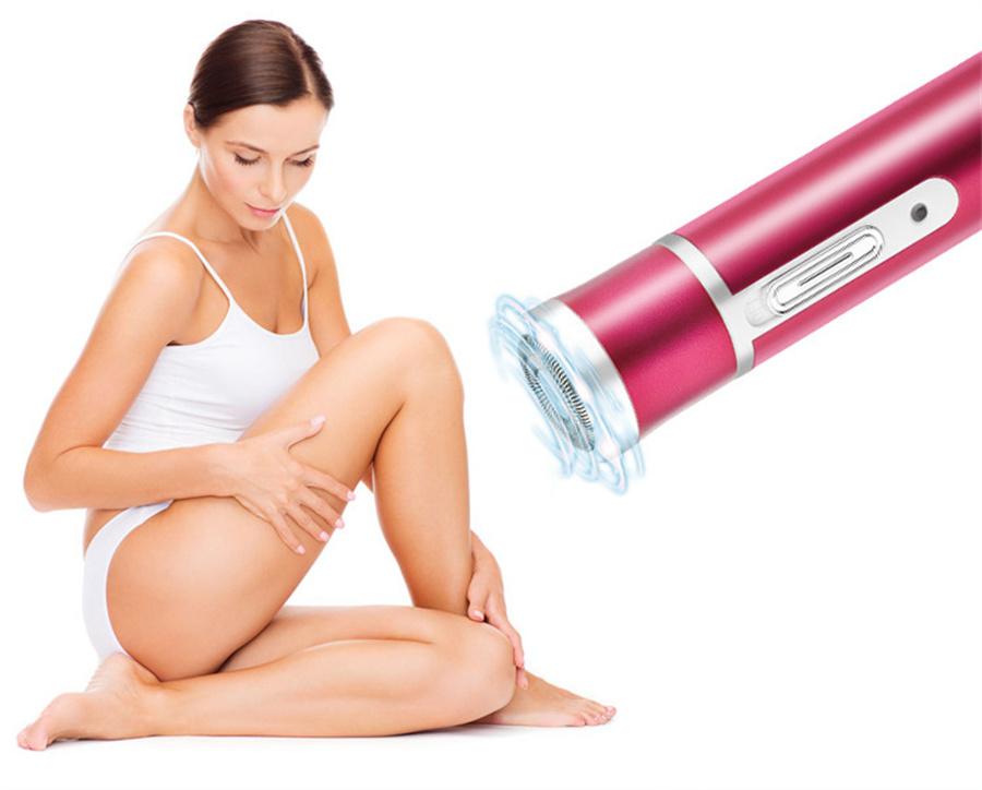 Электрический депилятор-бритва для бритья подмышек, женский нож для стрижки бровей, мужской триммер для носа, нож для коррекции с четырьмя головками