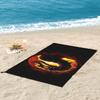 Пляжное полотенце Mortal Kombat Мягкое из микрофибры Быстросохнущее Впитывающее Быстрые полотенца для ванны