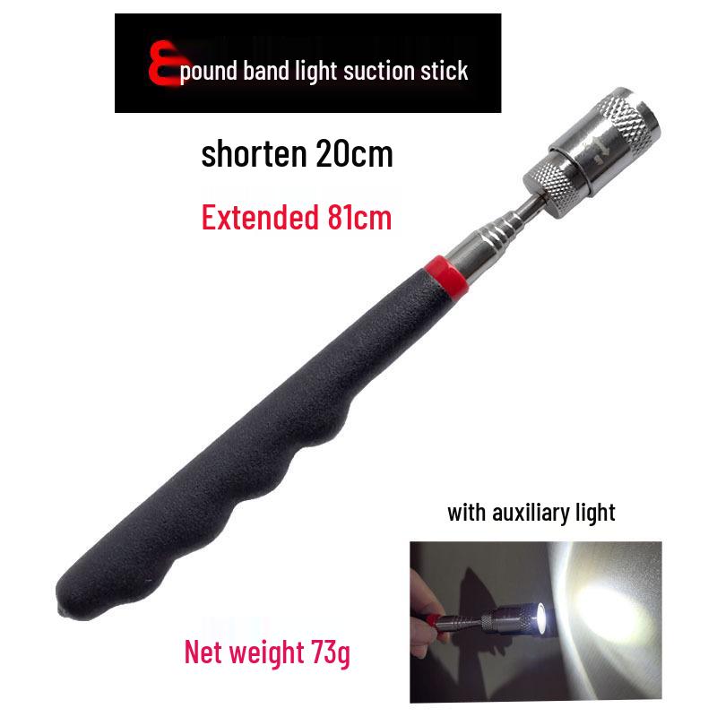 Универсальное телескопическое зеркало с подсветкой – Малое и Большое для ремонта автомобилей, судостроения и сварочного контроля